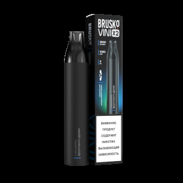 Электронка Brusko Vini X2 Фруктовое Драже 2800 затяжек в Самаре