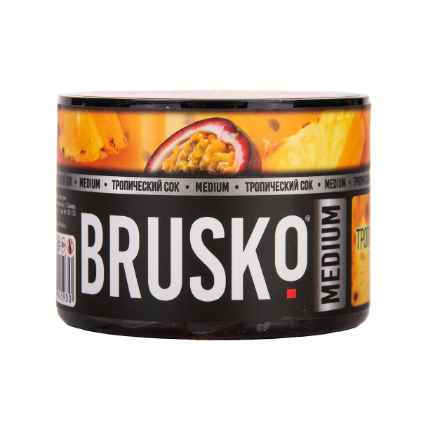 Бестабачная смесь Brusko Zero Тропический Сок 50 грамм в Самаре