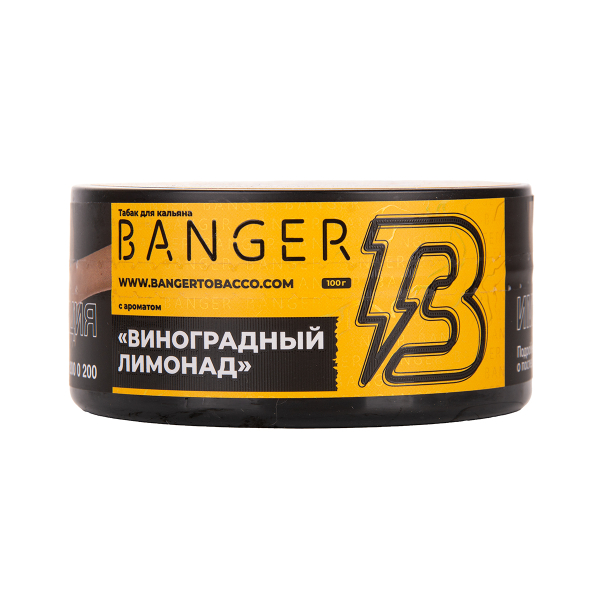 Табак Banger Grape Lemonade 100 грамм в Самаре