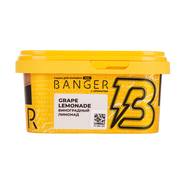 Табак Banger Grape Lemonade 200 грамм в Самаре