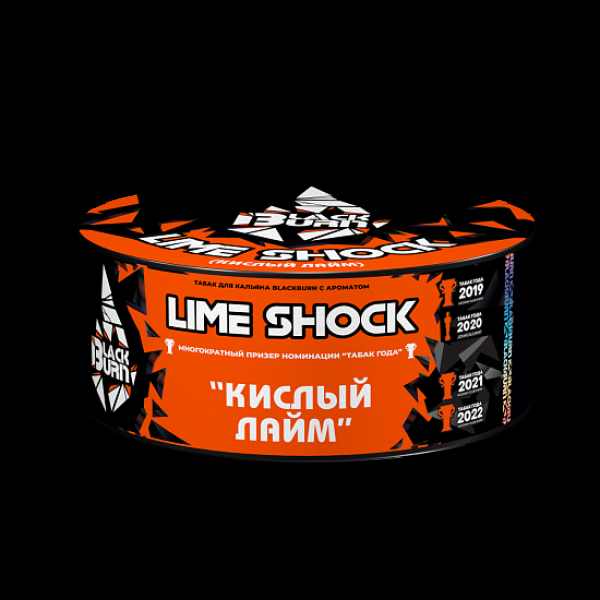 Табак BlackBurn Lime Shock 100 грамм в Самаре