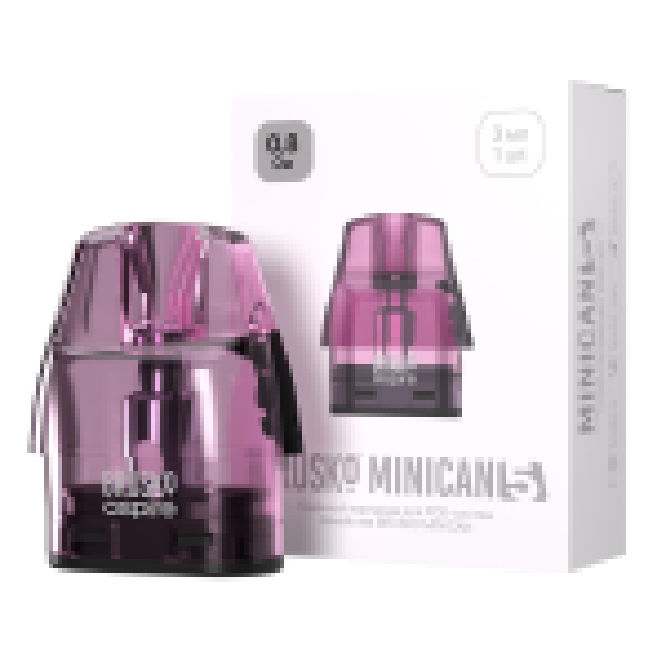 Картридж Brusko Minican 5 3 Мл 08 Ом Розовый Pink Упак. 1 Шт. в Самаре