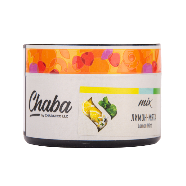Бестабачная смесь Chaba Mix Lemon Mint Nicotine Free 40 грамм в Самаре