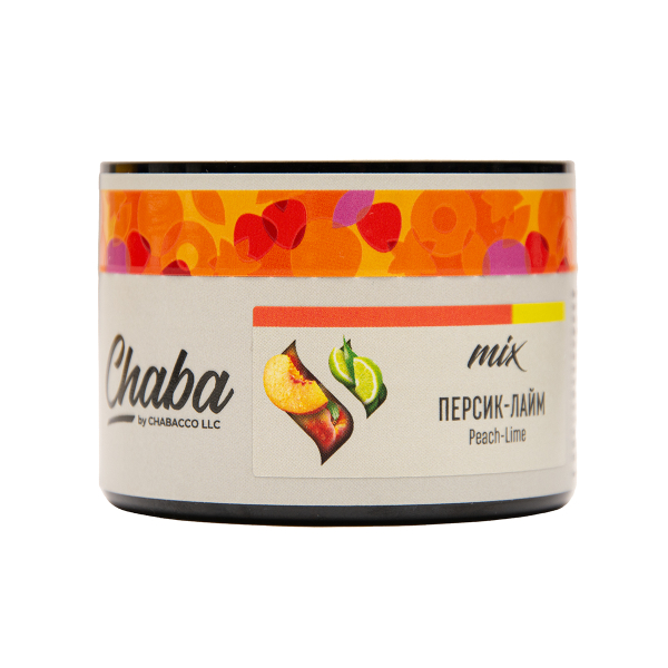 Бестабачная смесь Chaba Mix Peach Lime Nicotine Free 40 грамм в Самаре