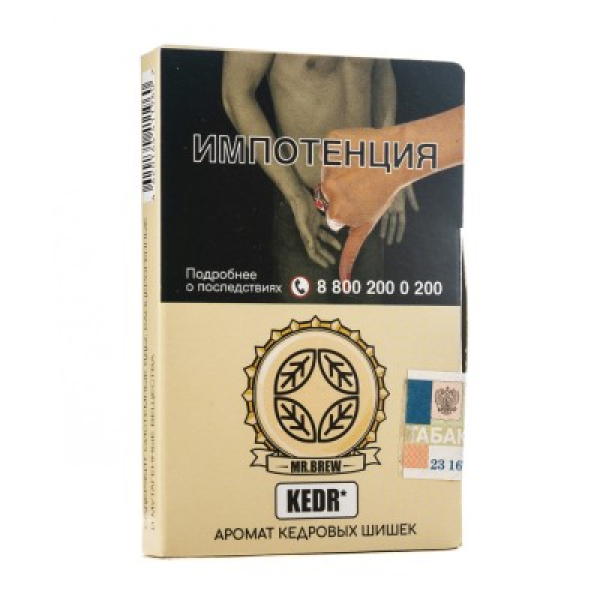 Табак Mr Brew Kedr Аромат Кедровых Шишек 25 грамм в Самаре
