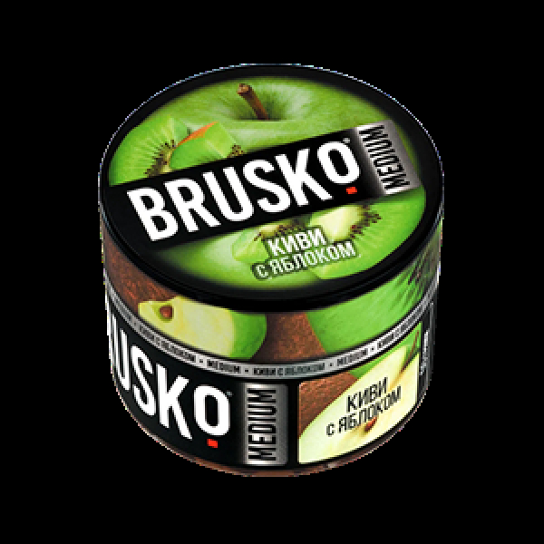Бестабачная смесь Brusko Киви С   Яблоком 50 грамм в Самаре