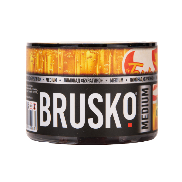Бестабачная смесь Brusko Лимонад «   Буратино» 50 грамм в Самаре