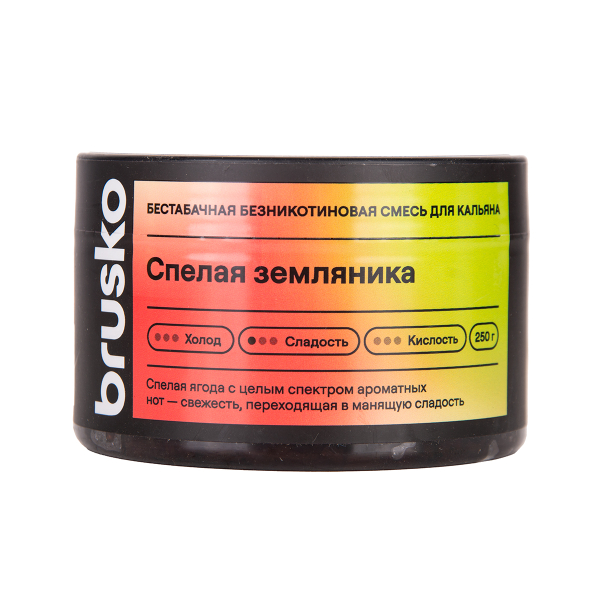 Бестабачная смесь Brusko Спелая Земляника 250 грамм в Самаре