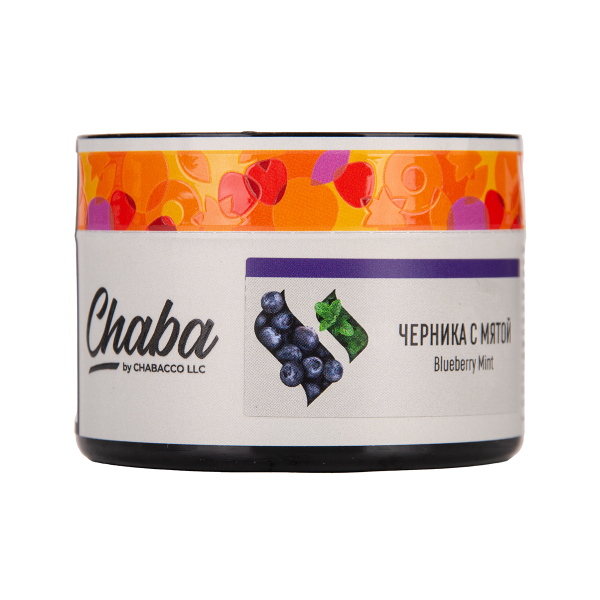 Бестабачная смесь Chaba Blueberry Mint Nicotine Free 40 грамм в Самаре