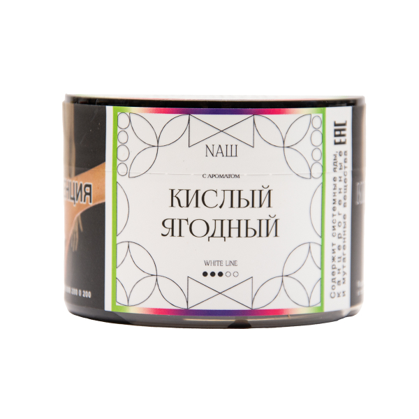 Табак NАШ White Кислый Ягодный 40 грамм в Самаре