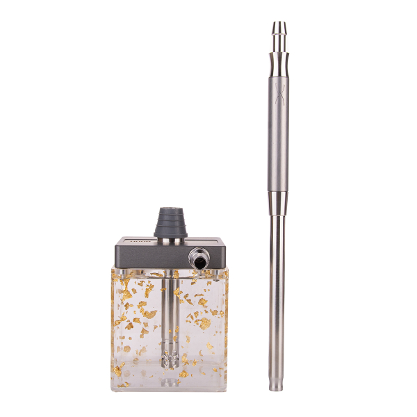 Кальян Hoob Subatom Space Grey X Ss | Cube Mini Gold в Самаре