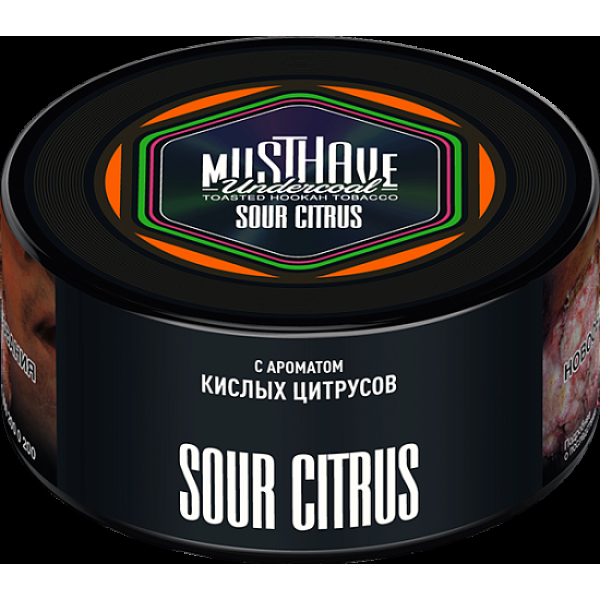 Табак Must Have Sour Citrus 125 грамм в Самаре