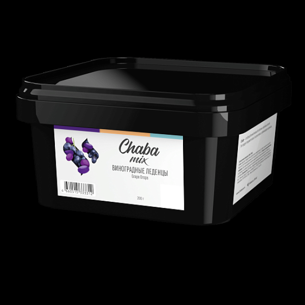 Безникотиновая смесь Chaba Mix Grape Drops Виноградные Леденцы 200 грамм в Самаре