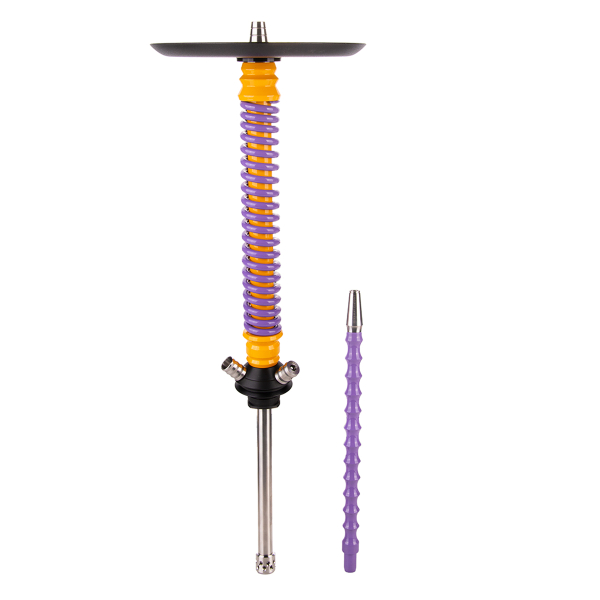 Кальян Mamay Customs Coilover Большой  Жёлтый Сирень в Самаре