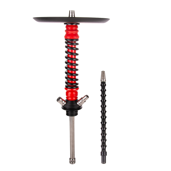 Кальян Mamay Customs Coilover Mini  Красный Чёрный в Самаре