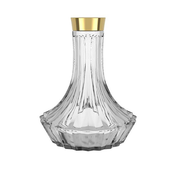 Колба Alpha Hookah Craft Twistlock На Резьбе Прозрачная  Gold в Самаре