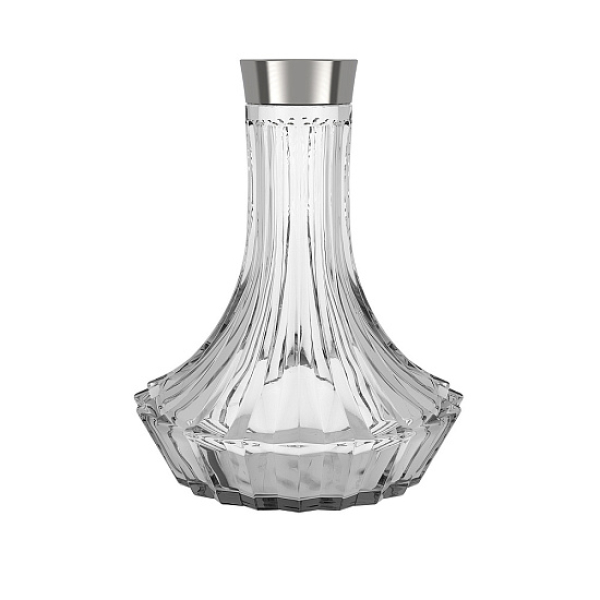 Колба Alpha Hookah Craft Twistlock На Резьбе Прозрачная  Silver в Самаре