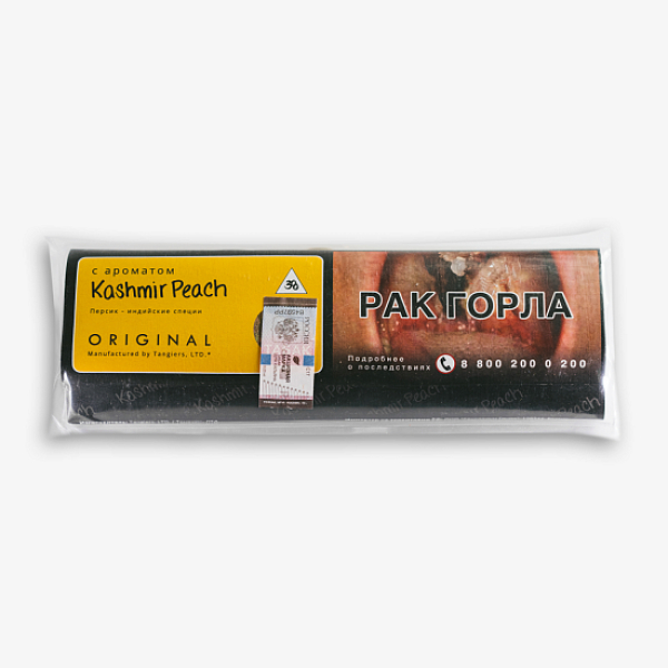 Табак Tangiers Kashmir Peach Персик Кашмир 100 грамм в Самаре