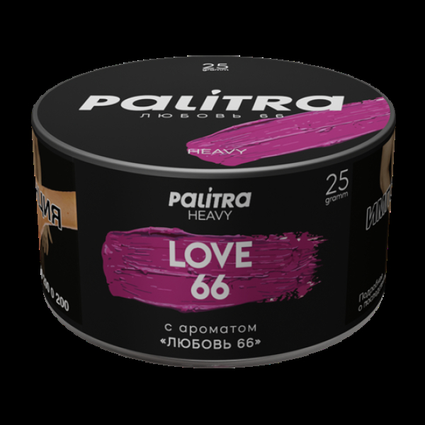 Табак Palitra Heavy Любовь 66 Love 66 25 грамм в Самаре