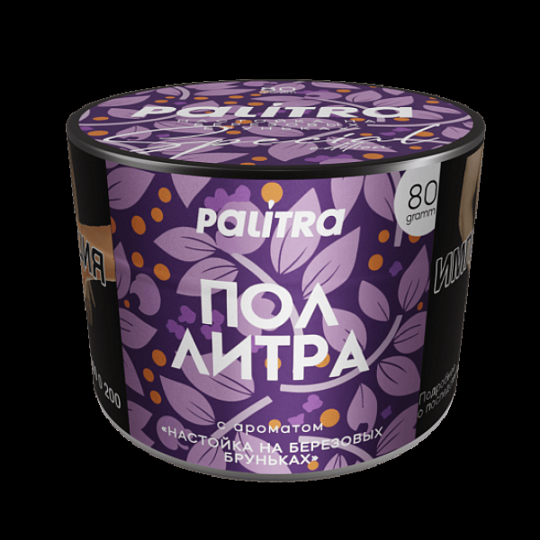 Табак Palitra Пол Литра Настойка На Березовых Бруньках 80 грамм в Самаре