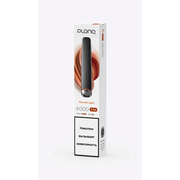 Электронка Plonq Plus Pro Black Лесной Орех 4000 затяжек в Самаре