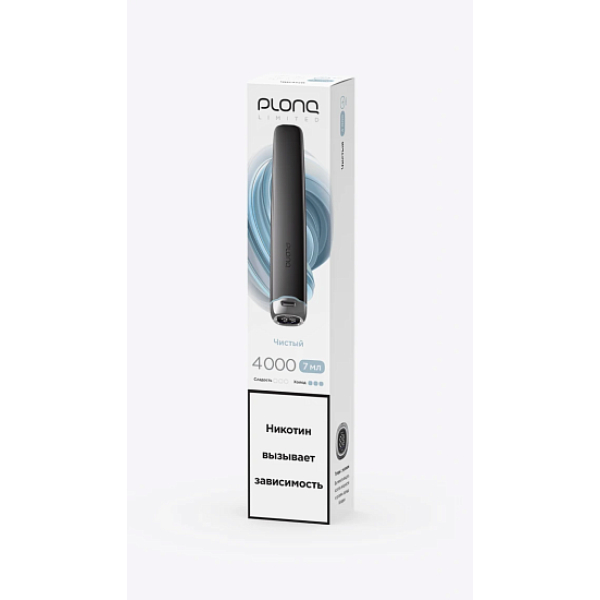 Электронка Plonq Plus Pro Black Чистый 4000 затяжек в Самаре