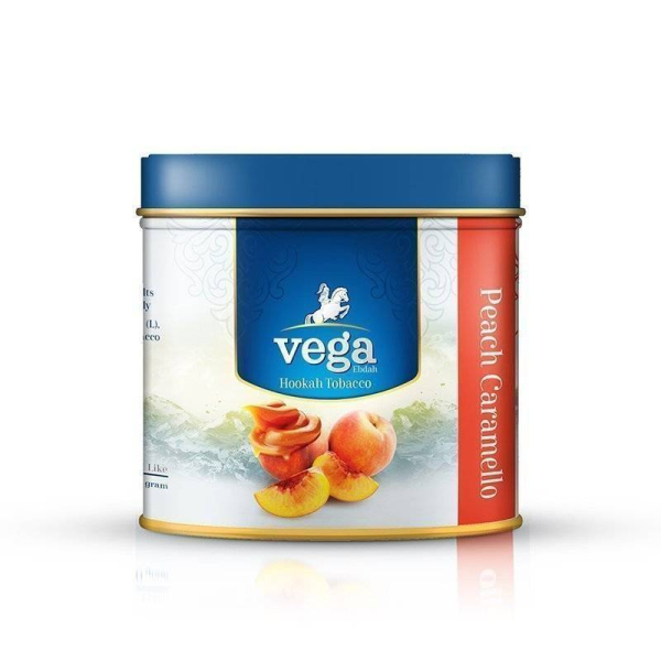 Табак Vega Peach Caramello 100 грамм в Самаре