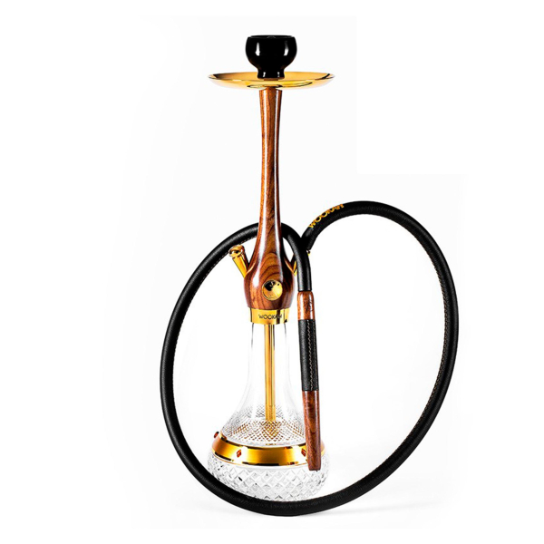 Кальян Wookah Walnut Gold Amber Click (золотой, 64 см) в Самаре