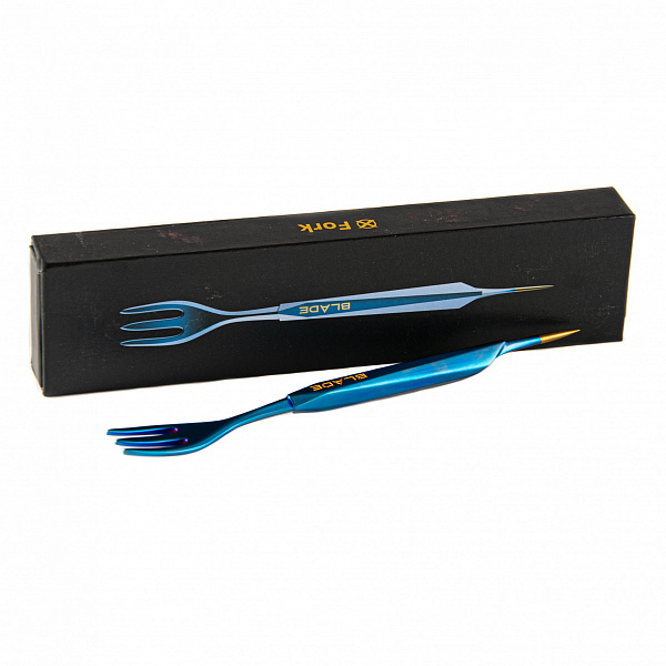Вилка-шило Blade Hookah Blue Matte в Самаре